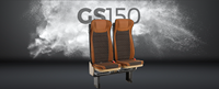 Nouveaux sièges de bus VIP de luxe GS 150 en gros, certifiés ISO9001, confortables, avec dossier inclinable et pliable, de remplacement