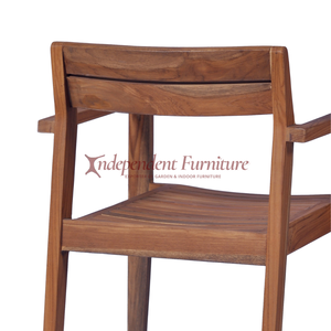 Modern Minimalist Solid Teak Wood <b>Dining</b> <b>Chair</b> Wholesale for Home Apartment Hotel Restaurant Villa <b>Dining</b> Room Furniture - Product Image 6