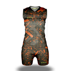 Uniforme de carrera personalizado para equipos de maratón Tela transpirable de secado rápido con servicio OEM ODM disponible - Product Image 2