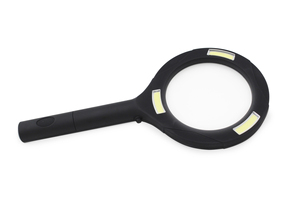 <b>LED</b> magnifying <b>flashlight</b> with 3x magnification for reading, 3W 250Lm (GSC 1603221) (Blister pack) - Product Image 1