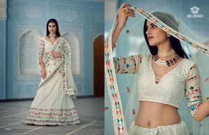 ชุดเลเฮนกาโชลีงานแต่งงาน ชุดเลเฮนกาโชลีงานแต่งงานแบบแฟนซี ชุดเลเฮนกาโชลีสำหรับงานแต่งงาน - Product Image 4