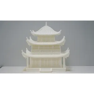 SoonSer 3D Printing Service Plastic Ancient Building Architecture Model Heritage Protection