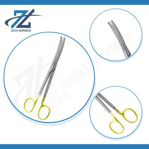 Manual de alta calidad Mayo tijeras curvadas 160mm acero inoxidable quirúrgico CE certificado instrumentos hechos en Pakistán - Product Image 4