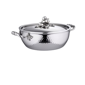 Olla de Cocina de Alta Calidad con Diseño Grabado a Mano, Olla de Cocina de Cobre Puro Más Vendida, Olla de Servir de Cobre - Product Image 6