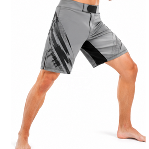 Good Quality Men's MMA <b>Grappling</b> <b>Shorts</b> with Custom Logo Printing 100% Polyester Digital Print for Training - Product Image 3
