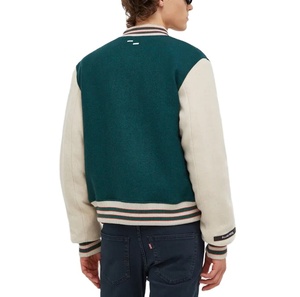 Vestes universitaires d'hiver en laine de haute qualité avec logo personnalisé pour hommes vêtements de rue Letterman Baseball CollegeBaseballjacket pour hommes - Product Image 2