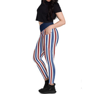 Mallas de yoga con cintura cruzada para mujer, mallas de yoga con cintura elástica de la más alta calidad, mallas de compresión al por mayor - Product Image 6