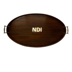 Nueva bandeja brillante para servir agua y jugo de desayuno con acabado personalizado, vajilla para el hogar de la mejor calidad, Decoración de mesa, bandeja para servir - Product Image 1