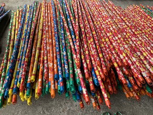 GMEX Palo de escoba de madera de eucalipto de primera calidad de Vietnam, 120 cm, primera capa, a granel, mejor precio para uso religioso, Coriander Plug - Product Image 5