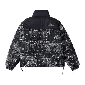Último estilo OEM nueva sublimación con chaqueta acolchada bordada al por mayor cremallera personalizada Material caliente chaquetas acolchadas para adultos - Product Image 2