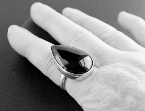 Natural Gemstone 925 Sterling Silver Black Onyx Handmade Crystal Ring Women Jewelry Anniversary Perfect Gift For Her Custom Size - Product Image 4
