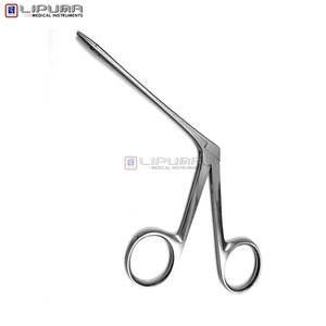 Pinzas para Oído, Instrumento Quirúrgico ORL Pediátrico, Diseño de Eje de Cocodrilo para la Eliminación de Polipos, Instrumentos Médicos - Product Image 3