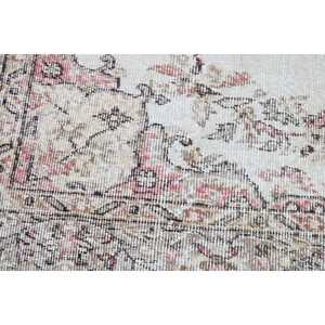 1.6x3.3 ft Vintage Turkish <b>Rug</b>, <b>Small</b> <b>Rug</b>, Red Floral <b>Rug</b> - Product Image 5