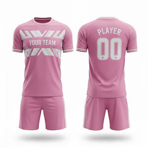 Uniforme de football unisexe en gros à prix avantageux, personnalisé, pour l'entraînement d'équipe, séchage rapide, haute qualité, 100% polyester, en vente en ligne - Product Image 1