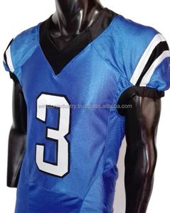 Uniforme de football américain personnalisé en gros qualité unique haut à séchage rapide avec une nouvelle caractéristique respirante - Product Image 1