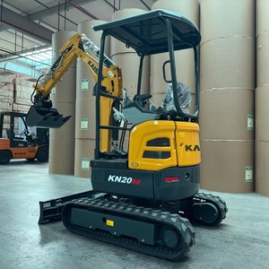 2 tấn bager excavadora Hyundai scavatore Mini Crawler Digger <span class=keywords><strong>Kubota</strong></span> động cơ biến chuyển piston bơm - Product Image 4