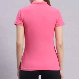 Camiseta Polo de Golf sublimada con logotipo personalizado OEM para mujer, camiseta Polo personalizada para mujer, Camiseta deportiva de Golf de secado rápido por sublimación para mujer - Product Image 3