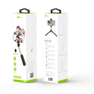 Palo Selfie BT de 70CM DK-2474, Fibra de Carbono y Acero Inoxidable, Palo Selfie Blanco, Ligero, Flexible y Plegable para Uso con Cámara - Product Image 1