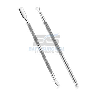BAFA SURGICAL INSTRUMENTS BSI-NP-8951 Lime à ongles double face en acier inoxydable, instrument de manucure réutilisable - Product Image 1