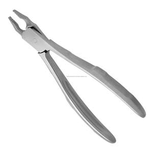 Diseño de mandíbula estrecha suave # 34N Fórceps de extracción dental Instrumento quirúrgico de acero inoxidable para una electricidad dental eficiente - Product Image 4