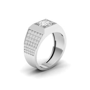 Anillo Solitario de Diamante Corte Redondo Stallion de 1.54 Ct, Color F, Claridad VS, Diamante Cultivado en Laboratorio en Oro de 14K para Compromiso o Fiestas - Product Image 1