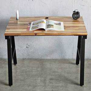A Solid Wood Acacia Wood Gaming <b>Desk</b> for Home Office and Hotels Portable and Bamboo Standing <b>Desk</b> - Product Image 3