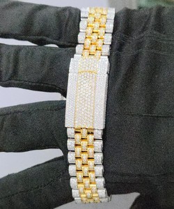 Luxury Men's Stainless Steel Quartz <b>Watch</b> Diamond Charm No Waterproof Glass Pointer Hottest Fashion Accessory Japan Automatic - Product Image 5