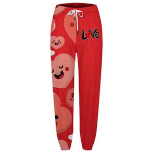Femmes de haute qualité polaire Joggers survêtement bas tendance en gros Hip Hop Style plat avant Jogging pantalon - Product Image 2