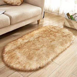 Alfombra de Área Cuadrada Personalizada de Seda y Lana, Felpuda, de 5-6mm de Pelo, Alfombra Geométrica Afelpada de 10mm para Decoración Moderna del Hogar, para Sala de Estar - Product Image 6