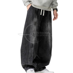 Best Quality 2025 Wide Leg Pants Custom Color New Design Design Men High Quality Fashion Pants For Men - Product Image 5