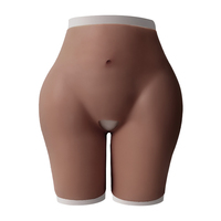 Grosses coussinets en silicone pour fesses et hanches, culotte gainante en silicone, rehausseur de fesses, faux fessier, liftant de fesses