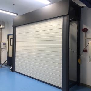 Automatischer motorisierter Hochsicherheits-Rollladen aus Hart aluminium legierung, geeignet für externe Laden türen - Product Image 3