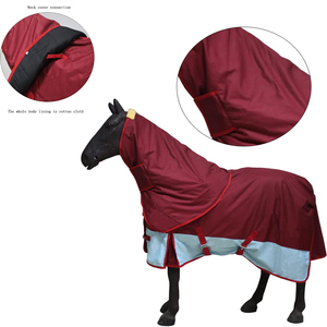 Productos de equipo de caballos de alta calidad Alfombras impermeables ecuestres Precio barato transpirable Alfombras cómodas para caballos - Product Image 6