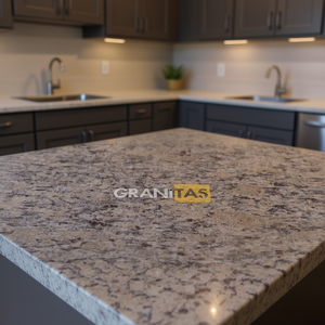 Custom Kitchen & Bathroom Vanity Tops Natural Stone Countertops-Carrara Calacata <b>Granite</b> Prefab Cut Sizes for Hotels & Projects - Product Image 3