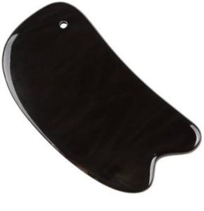 Masseur facial en corne de buffle, planche Gua Sha pour le lifting du visage et le grattage - Product Image 6