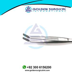 Pinzas Quirúrgicas Kuhne, Pinzas de Cobertura, Pinzas Médicas Especiales de 105 mm, Pinzas con Punta de Gancho y Punta Plana - Product Image 5