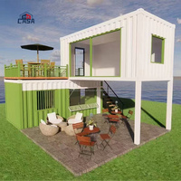 2025 nouveau Design 20FT 40FT conteneur d'expédition maison Potable modifié conteneur d'expédition bar magasin avec 30 ans de durée de vie
