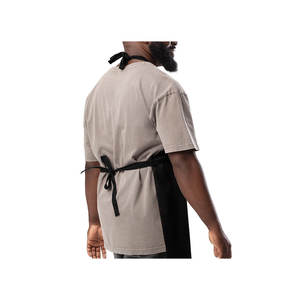 Delantal sin mangas Ike-Conic de lino y algodón para cafeterías, cocinas, pintura y uso en entornos comerciales - Product Image 4