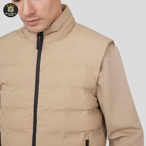Veste d'hiver Gilet en duvet imperméable et coupe-vent de qualité supérieure avec nouveau design Veste sans manches pour hommes - Product Image 3