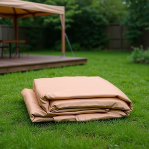 Amicasa FIRENZE - Cubierta para Gazebo de Poliéster de 3x3 Metros, Color Crudo, para Pérgola o Pabellón - Product Image 3