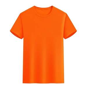 Chemises Hip Hop Basic en Spandex/Nylon à Col en V pour Hommes Demi-Manches Coupe Régulière T-shirts Décontractés Été Léger Tricoté - Product Image 1