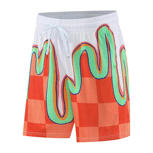 Shorts de sport en maille personnalisés avec logo pour hommes, séchage rapide et respirant, pour la gym, la course et le fitness – Vente en gros - Product Image 2