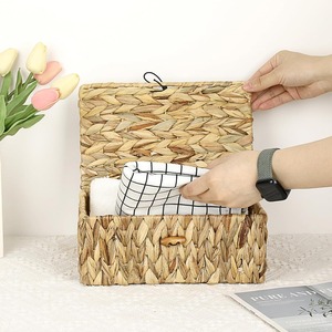 Cajas de Almacenamiento de Jacinto de Agua, Precio Competitivo, Cajas Tejidas a Mano Hechas en Vietnam - Product Image 2