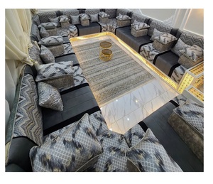 Sofá estilo Majlis árabe, diseño clásico, elegante conjunto para sala de estar, asientos de esquina de lujo, diseño que ahorra espacio - Product Image 1