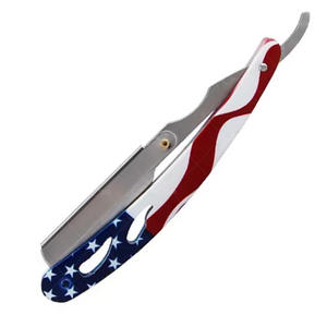 <b>Blade</b> Knife Stainless Steel <b>Straight</b> <b>Razors</b> Single Beard Cutting Folding Knife Shaving <b>Razor</b> Manufactured by Zorg International - Product Image 1