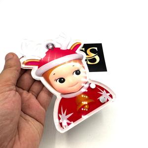 EXECTUS Venta al por mayor Acrílico 2 1 Sonny Angel Christmas Lash Tile Herramienta de belleza de impresión de logotipo personalizado sostenible - Product Image 3