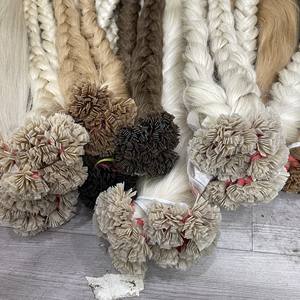 Vietnam Factory Keratin Flat Tip Hair Extensions Human Hair Double Drawn Remy Keratin Hair Extensions - Product Image 6