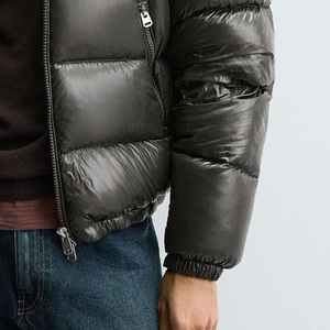 Chaqueta Acolchada Personalizada Lisa de Alta Calidad para Hombre, Material Transpirable, Corte Holgado, Chaqueta Informal para Hombre a Precio Económico - Product Image 6