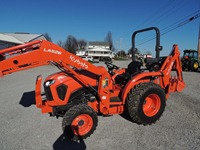 Vente à prix réduit de mini-tracteur Kubota L3302HST 4WD avec moteur diesel, chargeuse-pelleteuse, machine agricole