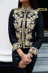 NEW ELEGANT ZARI EMBROIDERY ON STUNNING JACKET DRESS WITH EMBELLISH OF CRYSTAL BEADS ,PEARLS,GLASS STONE WORK FOR PARTY-WEAR - Product Image 2